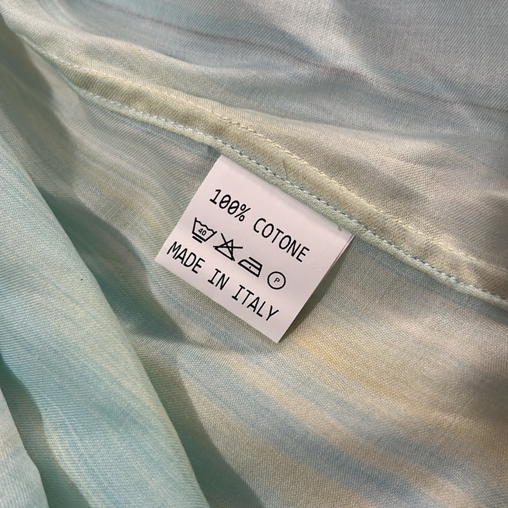 Solemare Maus & Hoffman Watercolor Button Down Size Large.  NWT - Picture 8 of 8